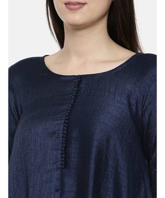 mayank modi Blue Classic Long Dress 2