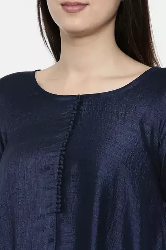 mayank modi Blue Classic Long Dress