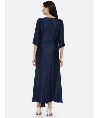 mayank modi Blue Classic Long Dress 4