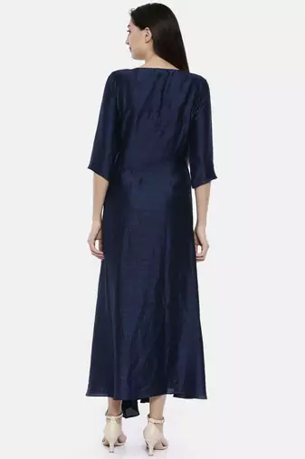 mayank modi Blue Classic Long Dress