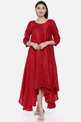 mayank modi Potli Red Classic Dress