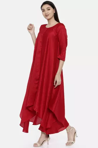 mayank modi Potli Red Classic Dress