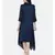 mayank modi Blue Cowl Neck Dress