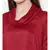 mayank modi Red Cowl Neck Dress