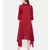 mayank modi Red Cowl Neck Dress