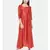 mayank modi Rust Orange Dress