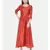 mayank modi Rust Orange Dress