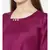 mayank modi Wine Bias Slub Dress