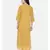 mayank modi Mutard Pintuck Cotton Dress