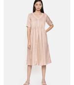 mayank modi Knee length mauve dress