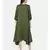 mayank modi Rust green midi dress with potli buttons