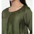 mayank modi  Green cotton silk dress with show potlis.