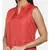 mayank modi  Rust orange cotton silk overlayered dress with sequins detailings.