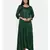 mayank modi  Green,cotton silk maxi dress with show potlis.
