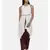 mayank modi Off White,Moss Crepe,alter neck top