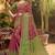 Rani pink woven art silk saree with blouse