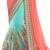 Multicolor embroidered net saree 