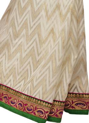 White hand woven crepe saree  3