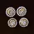 American Diamond Embellished Two Pairs of Studs 216ED320