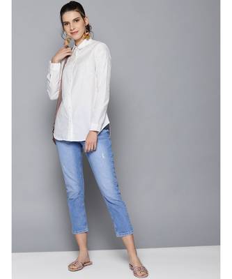 Label Ritu Kumar Off White Full Sleeves Shirt 1