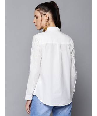 Label Ritu Kumar Off White Full Sleeves Shirt 5