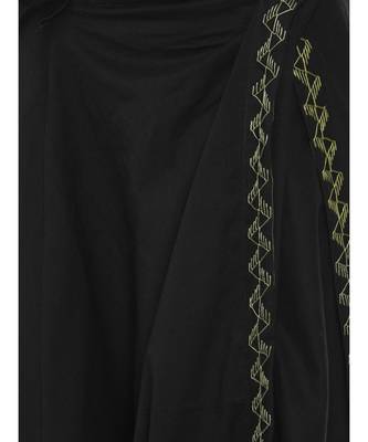 mayank modi Black Embroidered Cotton Dhoti Pants 5