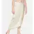 mayank modi Beige cotton silk Dhoti style pants