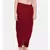 mayank modi Red slub silk dhoti style pants