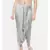 mayank modi Silver grey cotton silk dhoti pants.