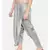 mayank modi Silver grey cotton silk dhoti pants.