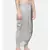 mayank modi Silver grey cotton silk dhoti pants.