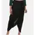 mayank modi Black Cotton silk, Dhoti pant