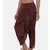 mayank modi Brown Cotton silk Dhoti pant