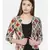 mayank modi multicolor Chanderi Digital Printed Jacket