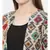 mayank modi multicolor Chanderi Digital Printed Jacket