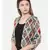 mayank modi multicolor Chanderi Digital Printed Jacket