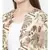 mayank modi beige Chanderi Digital Beige Printed Jacket