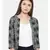 mayank modi Blue Tie and Dye Printed Jacket