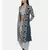 mayank modi Blue,Chanderi/Cotton Satin,long jacket