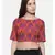 ASMI By Mayank Modi Ikat Weave Embroidered Blouse