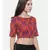 ASMI By Mayank Modi Ikat Weave Embroidered Blouse