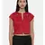 ASMI By Mayank Modi Red,silk slub, long  blouse