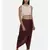 ASMI By Mayank Modi Silver Beige,Silk slub sleevless short blouse
