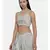 ASMI By Mayank Modi Silver Grey, Silk ,spaghetti blouse