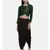 ASMI By Mayank Modi Bottle Green,Silk Slub, long blouse