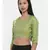 ASMI By Mayank Modi  Leaf Green/Beige,Jaquard/Cotton silk Blouse