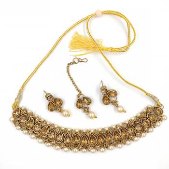 Gold chokers 3