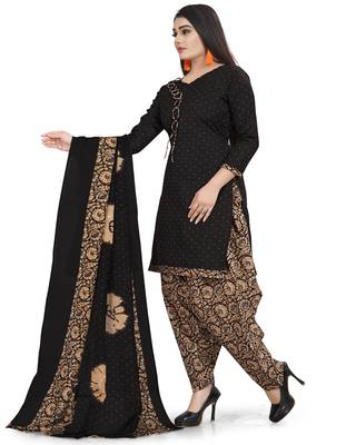 Black printed cotton salwar 4