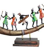 Adivasi Troupe Dancing on a Instrument