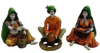 Rajasthani Troupes engaged in Different activities 1